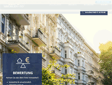 Tablet Screenshot of leipe-immobilien.de